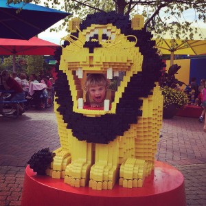 Ett obligatoriskt Legolandfoto hanns med
